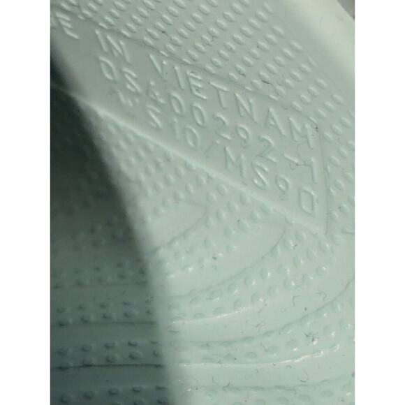 Jordan Slides Womens 10 Seafoam Green Post Orange Cosmic Clay Sandals FZ6511 800 - Picture 10 of 10